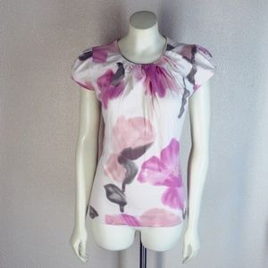 Zara Collection || Multi-Color Floral Blouse